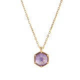 Natural Amethyst Women's Necklace – Jewelry Gift Ideas — 4