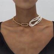 Diamond Pendant Strung With Imitation Pearl – Jewelry Gift Ideas — 10