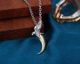 S925 Sterling Silver Eagle Claw Pendant Punk – Jewelry Gift Ideas — 9
