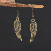 Women's Triangle Wings Vintage Earrings – Gifts for Her — 3
