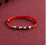 Pure Silver Twelve Zodiac Red Rope Bracelet – Jewelry Gift Ideas — 8