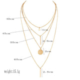 Boho Vintage Multi-layer Pendant Necklace – Jewelry Gift Ideas — 3