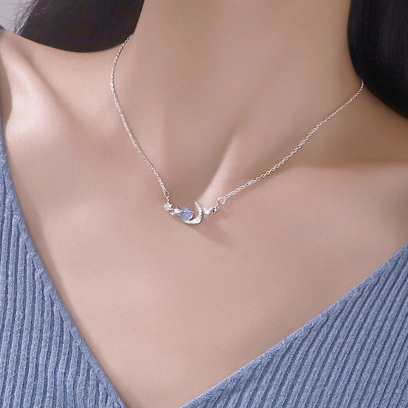 Women's Sterling Silver Temperament Premium Sense – Gifts for Her — 1