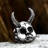 Stainless Steel Animal Skull Ring – Unique Gift Ideas — 6