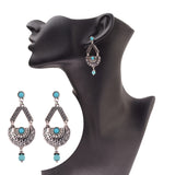 Alloy gemstone earrings – Small Gift Ideas — 4