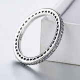 Simple Peach Heart Openwork Ring – Meaningful Gifts — 2