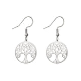 Fashion Simple Tree Of Life Pendant Earrings – Stylish Gifts — 9