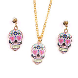 Fashion Oil Dripping Skull Necklace Suit – Jewelry Gift Ideas — 5