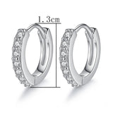 Mother-of-pearl Cross High-end Simple Ear Hoop Ear – Gifts for Her — 9