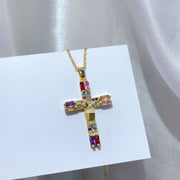 Jesus Cross Necklace Pendant INS Clavicle Chain – Jewelry Gift Ideas — 1