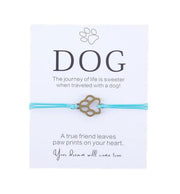 Friendship Bracelet Gift for Him Paw Print – Jewelry Gift Ideas — 8