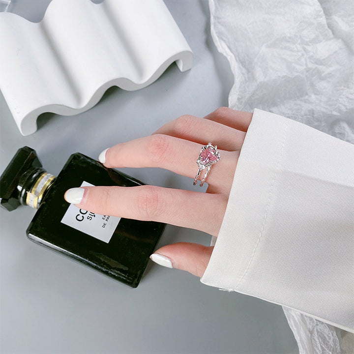Fashion Elegant Heart Ring For Women – Stylish Gifts — 1