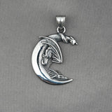 Moon Boy Titanium Steel Necklace – Jewelry Gift Ideas — 3