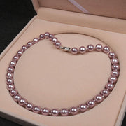 Women's Elegant Round Shell Pearl Necklace – Jewelry Gift Ideas — 1