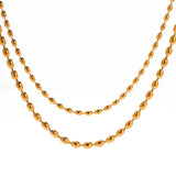 Stainless Steel Double-layer Necklace – Jewelry Gift Ideas — 8