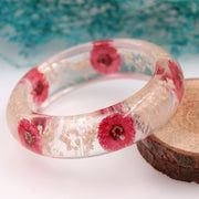 Artificial Gutta Percha Resin Dry Flower Bracelet – Jewelry Gift Ideas — 11