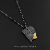 Retro Gold And Silver Pendant Men's Design – Jewelry Gift Ideas — 5