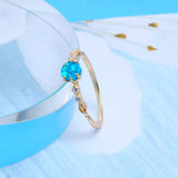 Women's Dream Blue Aussie Ring – Gifts for Her — 3