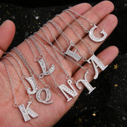 Fashion Temperament 26 Letter Zircon Necklace – Jewelry Gift Ideas — 1