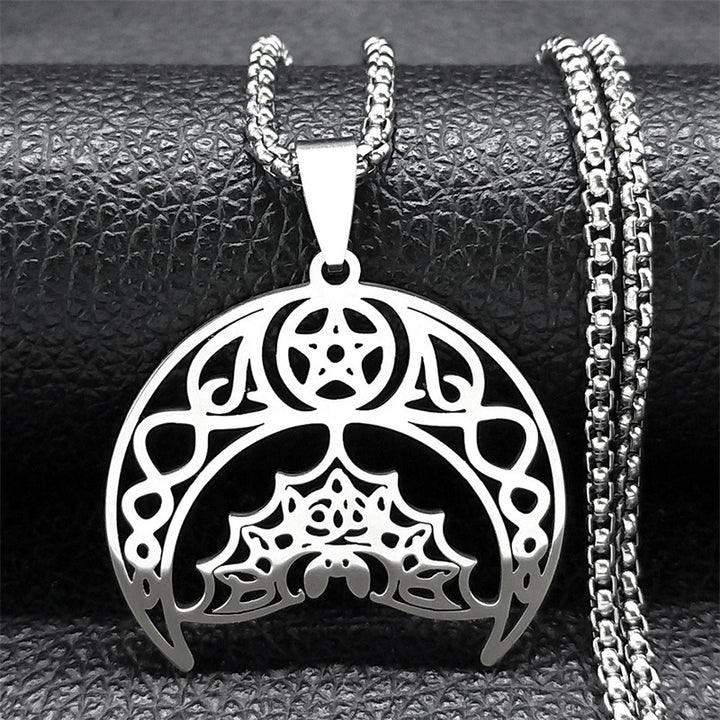 Stainless Steel Men's And Women's Silver Necklace – Jewelry Gift Ideas — 1
