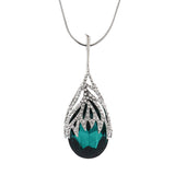 Waterdrop Shaped Big Pendant Necklace – Jewelry Gift Ideas — 3