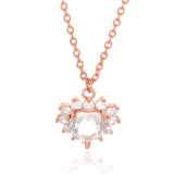 Zircon Heart Necklace Full Of Diamonds – Jewelry Gift Ideas — 16