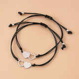 Stainless Steel Hollow Heart Hand-woven Card – Jewelry Gift Ideas — 3