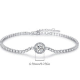 Silver Light Luxury Tennis Bracelet For Women – Jewelry Gift Ideas — 2