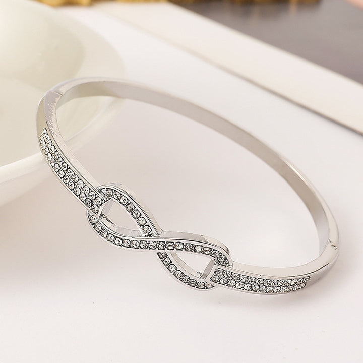 Bracelet Gang Drill Diamond Gold Plated – Jewelry Gift Ideas — 1
