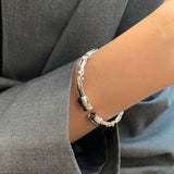 Silver Personalized Bracelet Women's Retro Fashion – Stylish Gifts — 2