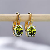 Oval Goose Egg Zircon Women's Ear Clip – Gifts for Her — 3