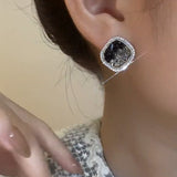 Zircon Gradient Crystal Geometric Earrings – Stylish Gifts — 3