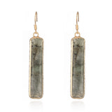 Natural Stone Pendant New Women's Trendy Earrings – Jewelry Gift Ideas — 5