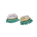 Natural Freshwater Niche Pearl Ear Studs Earrings – Useful Gifts — 2