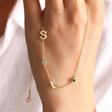Stainless Steel 26 English Letter Name Necklace – Jewelry Gift Ideas — 8
