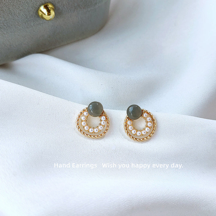 Women's French Romantic Simple Style Copper Earrings – Stylish Gifts — 1