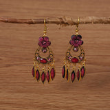 Creative Style Fashion Vintage Alloy Gem Earrings – Stylish Gifts — 10