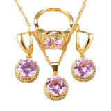 Earrings Ring Necklace Three-piece Jewelry Set – Jewelry Gift Ideas — 5