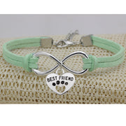 Vintage 8-word Peach Heart Best Friend Flanelle – Jewelry Gift Ideas — 17