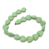 Colorful Heart-shaped Volcanic Rock Bracelet – Jewelry Gift Ideas — 9