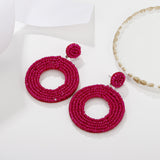 Retro Color Bead Earrings For Women – Gifts for Her — 5