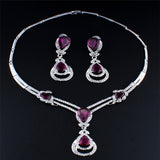 Rhinestone Inlaid Water Drop Shape Vintage – Jewelry Gift Ideas — 3