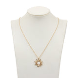 Creative Sun Flower Opal Choker Necklace Female – Jewelry Gift Ideas — 2