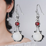 White Moonstone Earrings – Practical Gifts — 5