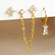 3-piece Set Zircon Birthstone Twelve – Holiday Gift Ideas — 1