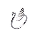 Simple Korean Style Ring Cute Animal Sterling Silver – Stylish Gifts — 5