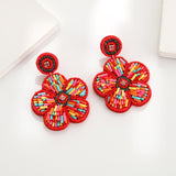 Creative Beach Vacation Handmade Fabric Bead Earrings – Gifts for Her — 5