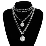 Multilayered Chunky Chain Necklace – Jewelry Gift Ideas — 6