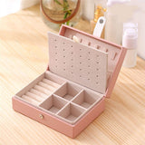 Travel Simple Portable Female Jewelry Box Earrings – Outdoor Gifts — 6
