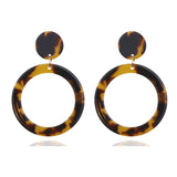Acrylic Acetate Plate Leopard Earrings For Women – Jewelry Gift Ideas — 6